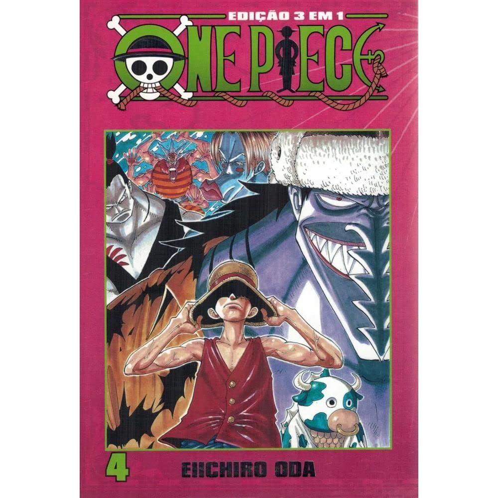 One Piece 3 em 1 - 04: 4 | Amazon.com.br